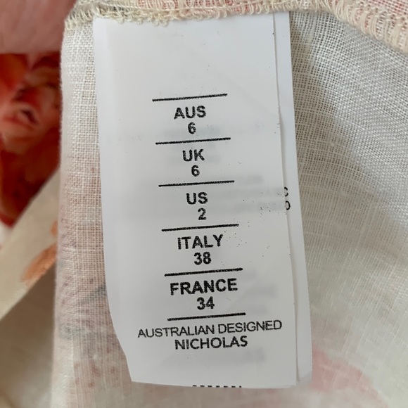 Nicholas Linen Mini Caftan Dress - Picture 6 of 8